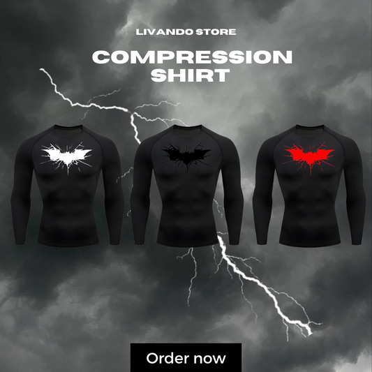 Batman 2 compression shirt (long sleeve)