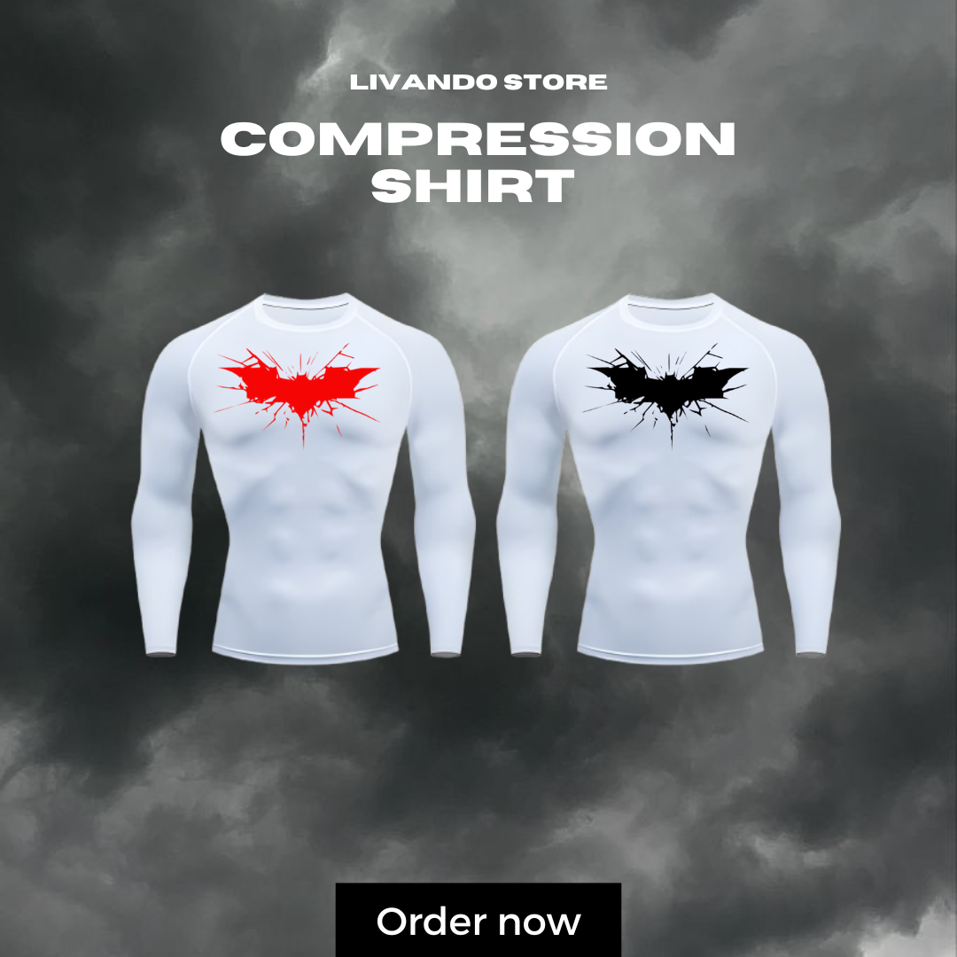 Batman 2 compression shirt (long sleeve)