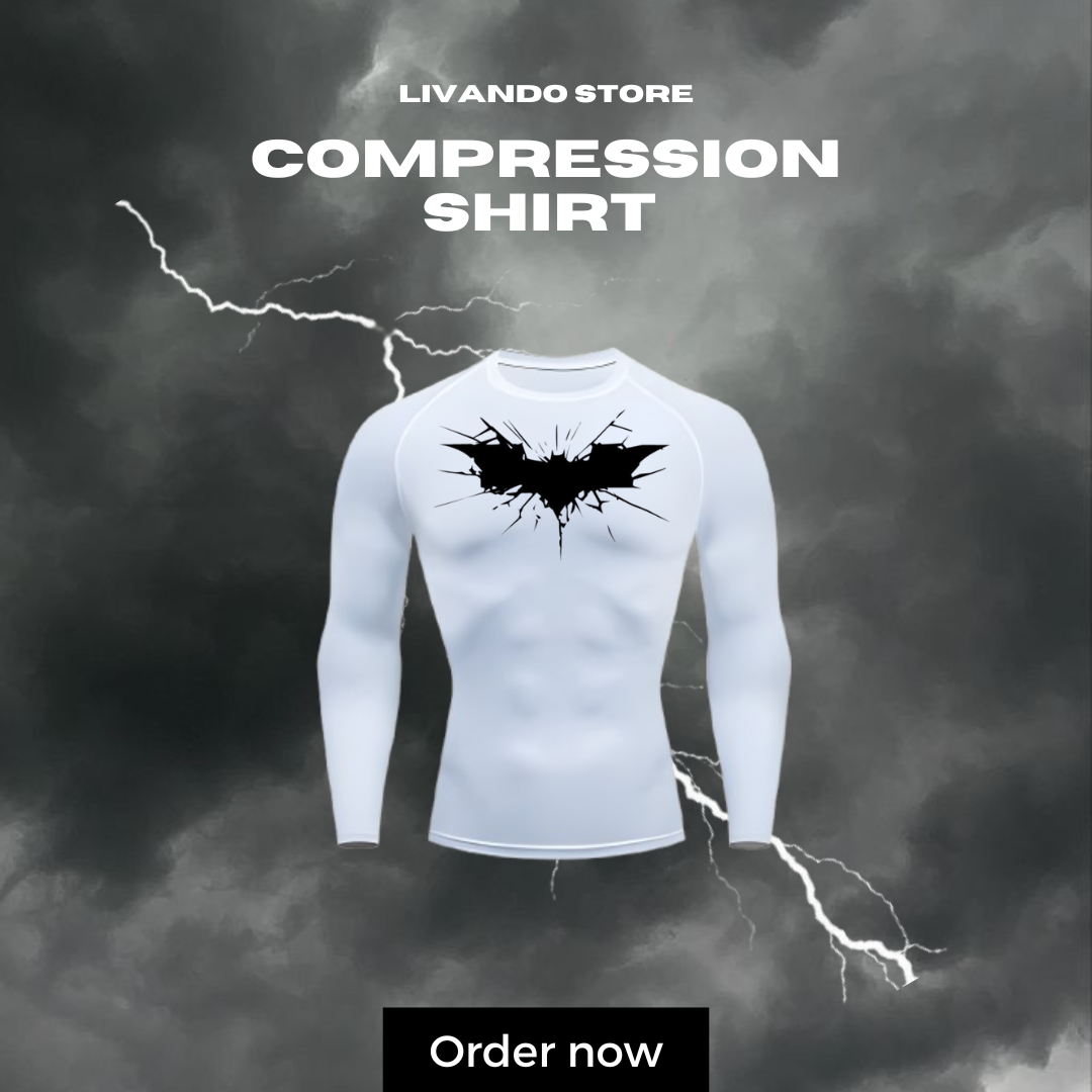 Batman 2 compression shirt (long sleeve)